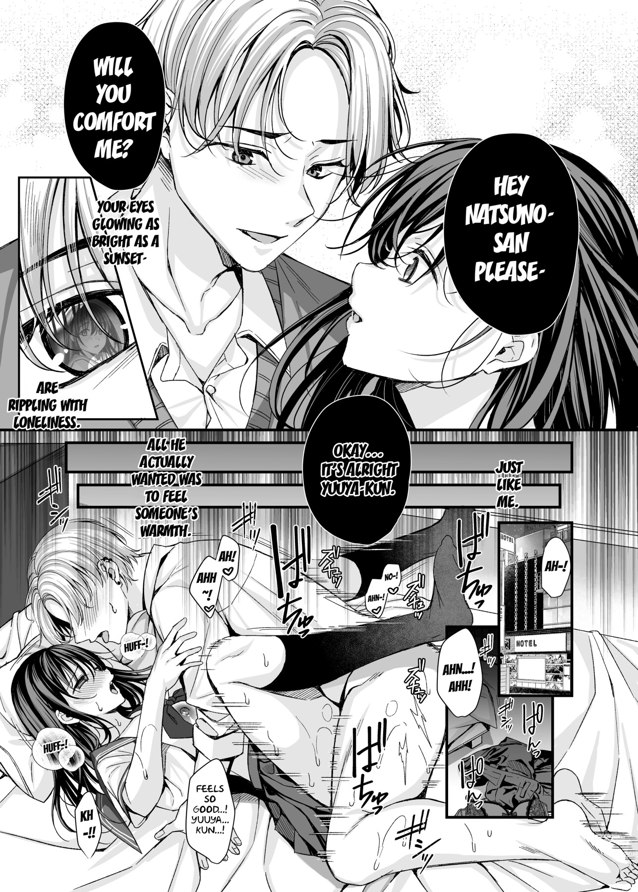 Hentai Manga Comic-Sunflowers Chasing the Setting Sun ~My Girlfriend Who Cuckolded Me~-Read-6